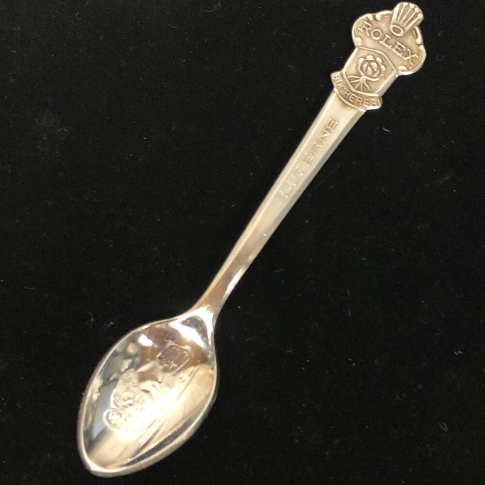 Rolex Bucherer Lucerne Switzerland Stainless Steel Collectors Spoon